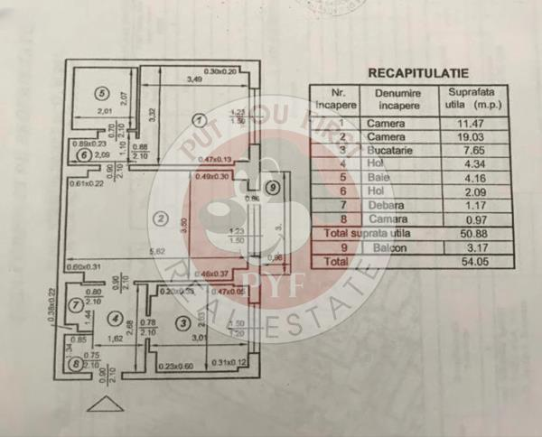 Ramnicul Sarat | Apartament 2 camere | Semidecomandat | 54mp | B11391